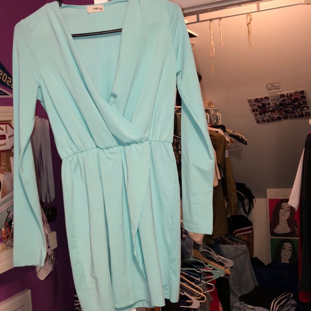 Mint green Tobi long sleeve stress